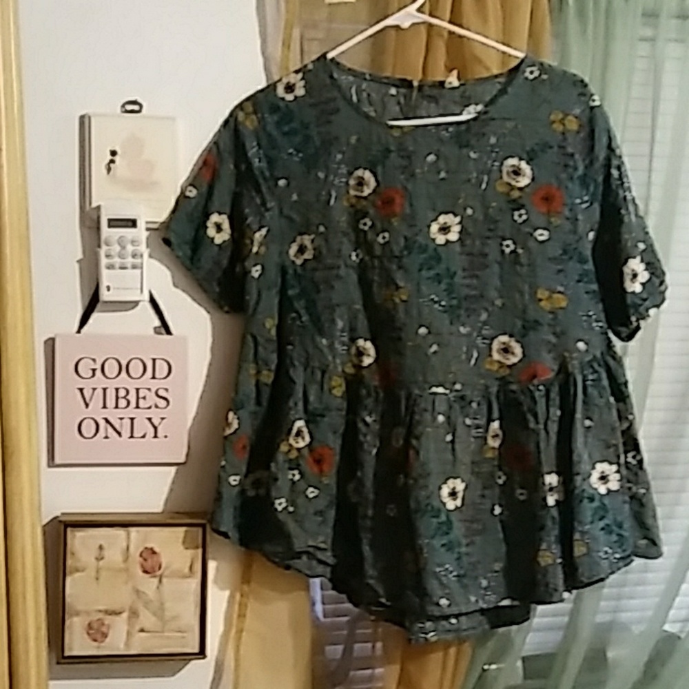 Flower print Blouse/camisole